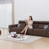Sofa da AM23A - Bền bỉ đậm chất Ý